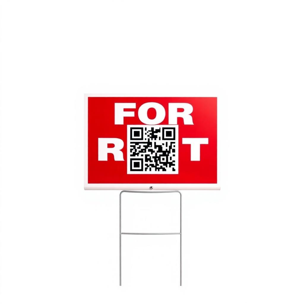 For Rent — Yard Sign