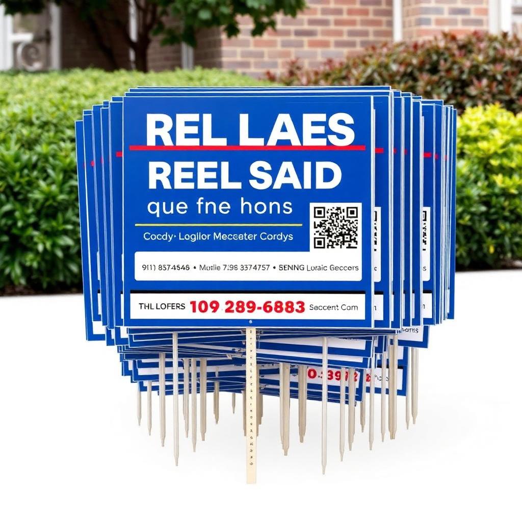 Realtor Bulk Pack — 25 signs